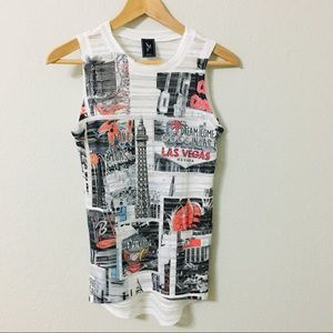 “Dreams Come True In Las Vegas” Sleeveless Top